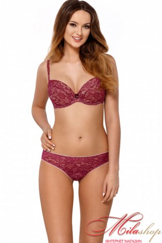 Прекрасный бюстгальтер с кружевом Kinga PU 546 SI I